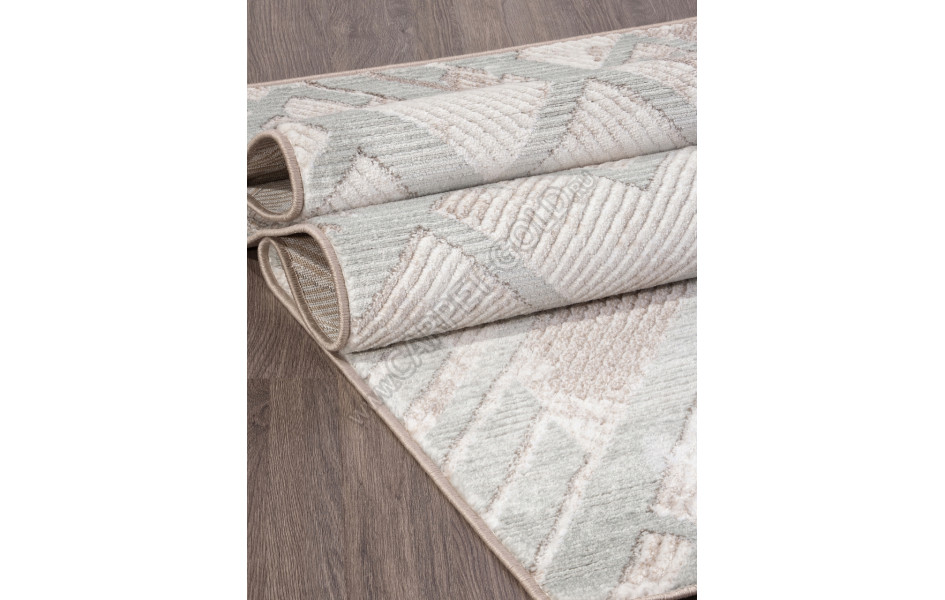 Российский ковер D946 - BEIGE - Прямоугольник - коллекция MIRANDA