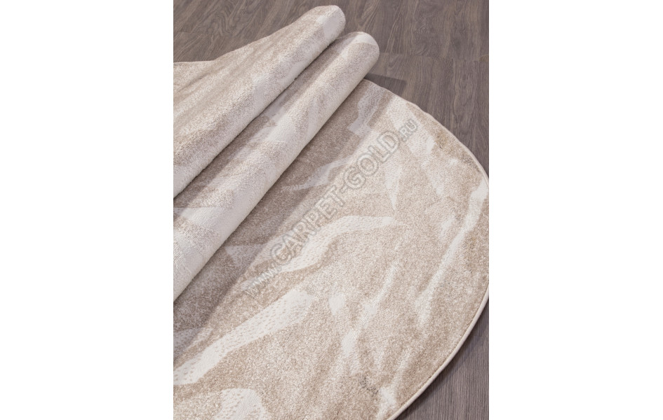 Ковер D989 - BEIGE - Овал - коллекция NATUREL