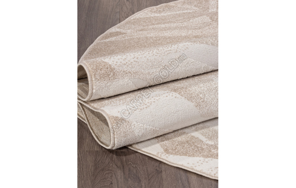 Ковер D989 - BEIGE - Овал - коллекция NATUREL