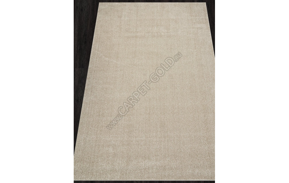 Однотонный бежевый ковер T600 - LIGHT BEIGE - Прямоугольник - коллекция SOFIA