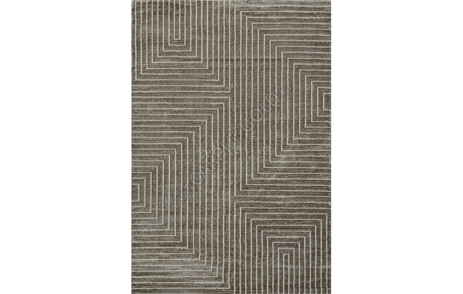 Ковер E256AL - BROWN / BEIGE - Прямоугольник - коллекция SIROCCO