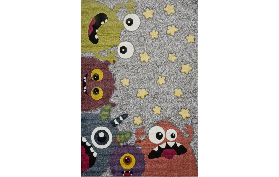 Ковер C218 - MULTICOLOR - Прямоугольник - коллекция RIO