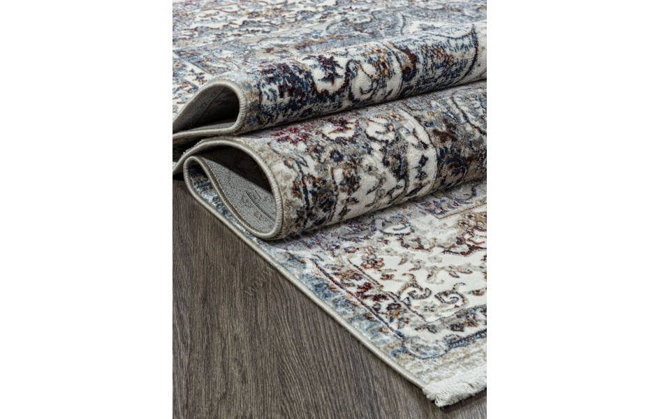 Ковер 00641D - D.BLUE FDY / BEIGE FDY - Прямоугольник - коллекция ASADU