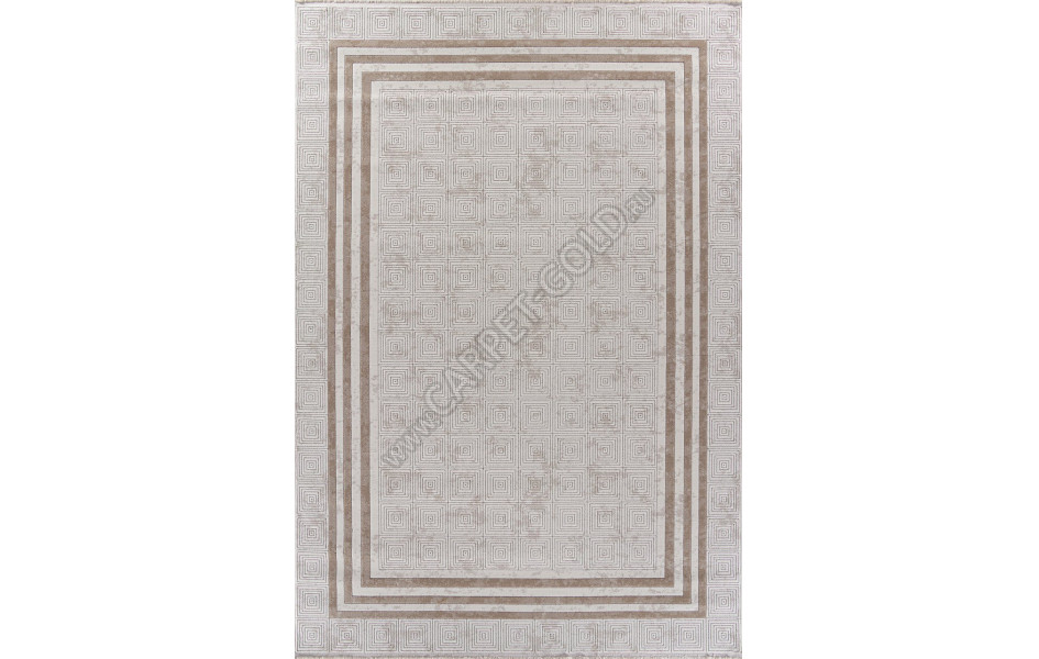 Ковер 71198 - 071 BEIGE - Прямоугольник - коллекция OSLO