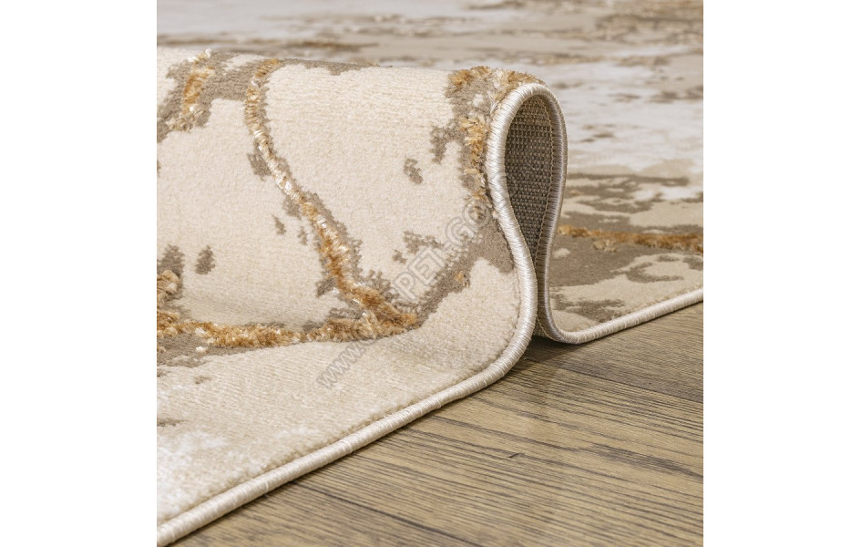 КОВРЫ ДИЗАЙН 10465A ЦВЕТ BEIGE / GOLD Nord