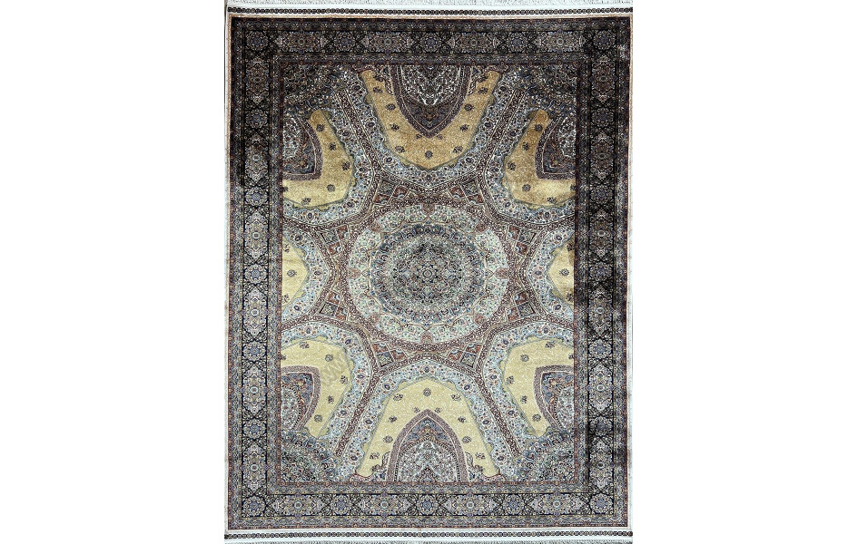 9056 BEIGE LACIVERT Kum