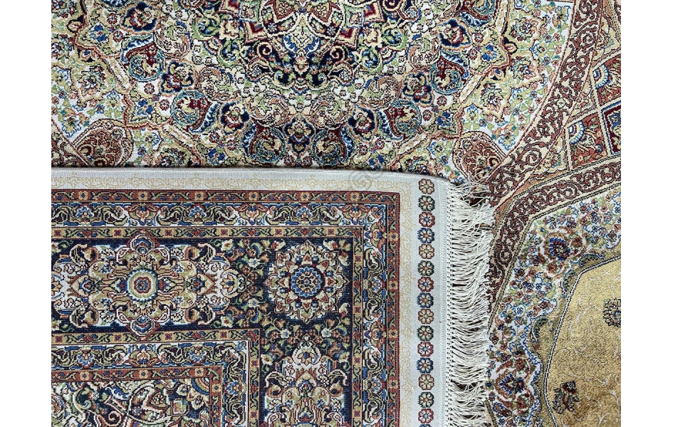 9056 BEIGE LACIVERT Kum